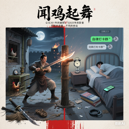 蚂蚁庄园 闻鸡起舞的故事与哪位历史人物有关
