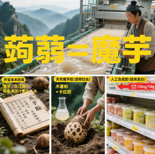 蚂蚁庄园 蒟蒻果冻中的蒟蒻指的是什么