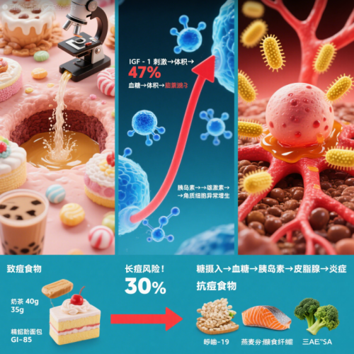 蚂蚁庄园 大量喝饮料 吃甜食后容易长痘主要是因为