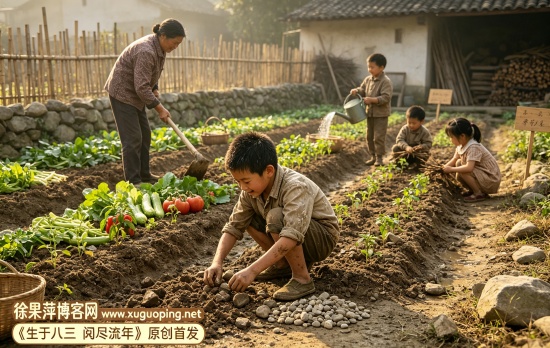 80后童年农事篇⑮种菜